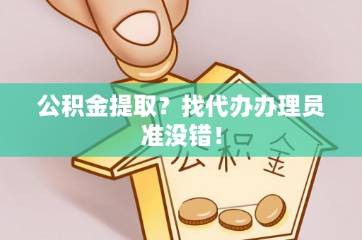 娄星公积金提取？找代办办理员准没错！